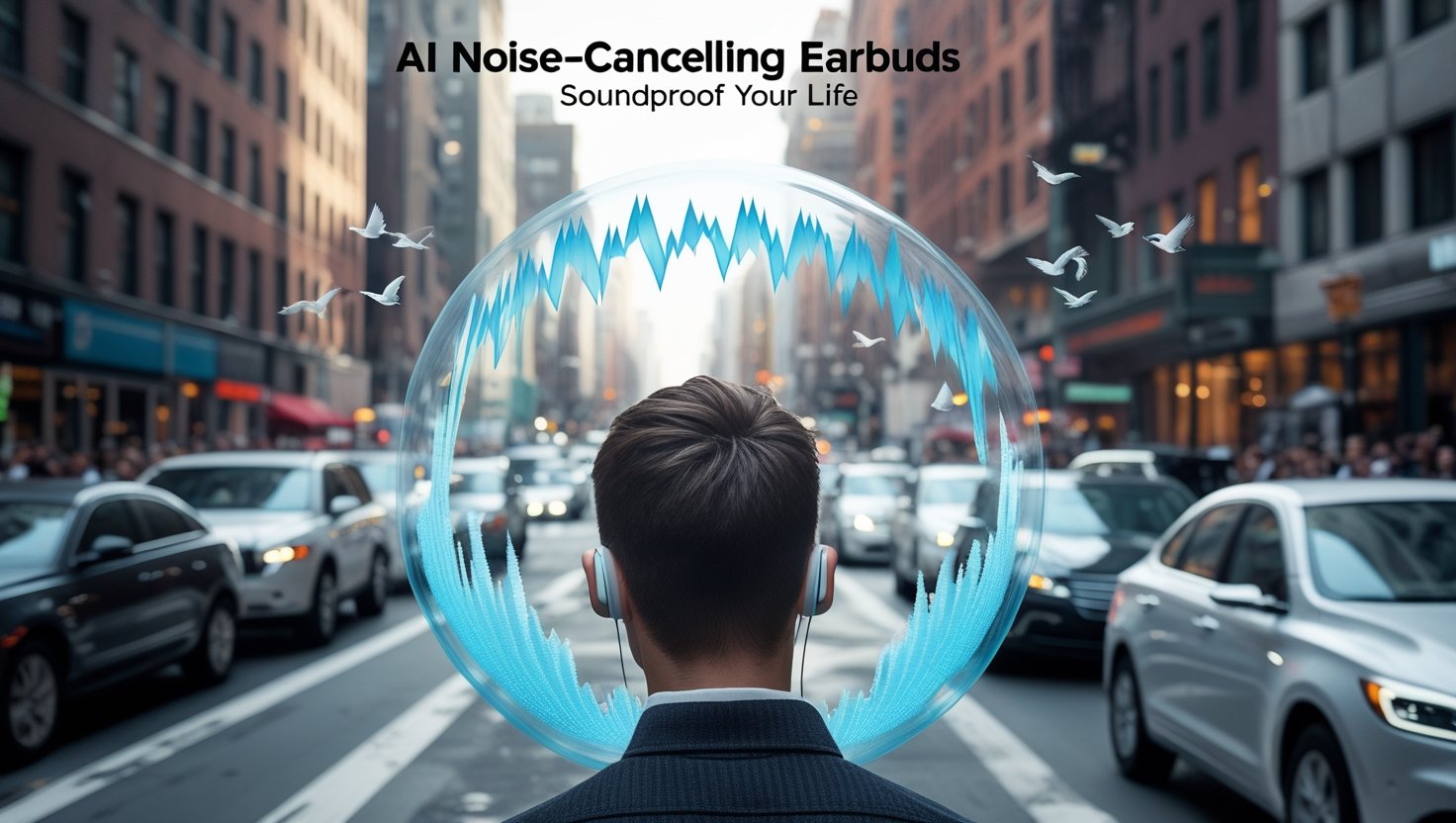 AI Noise-Cancelling Earbuds | Soundproof Your Life